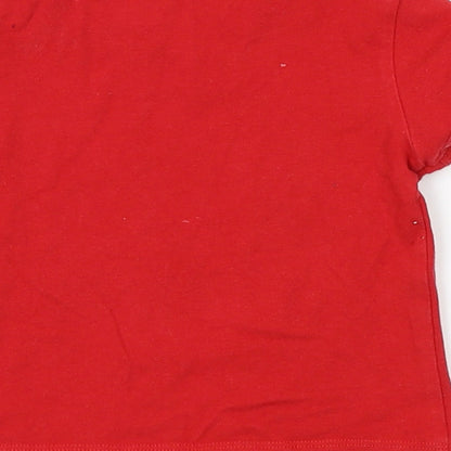 Karpi Girls Red   Basic T-Shirt Size 4 Years
