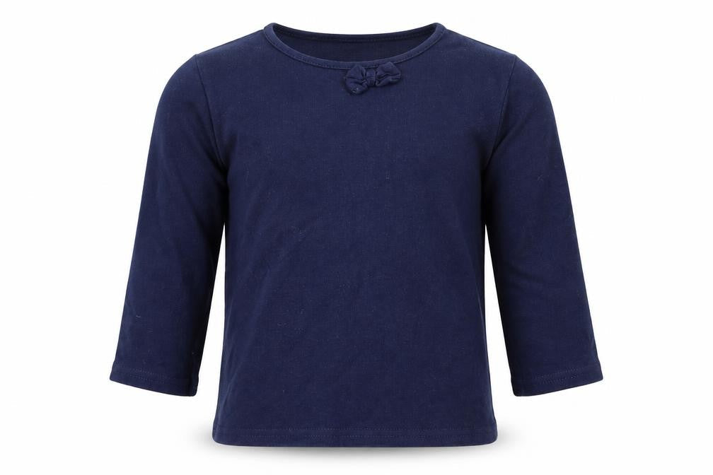George Girls Black   Basic T-Shirt Size 2-3 Years