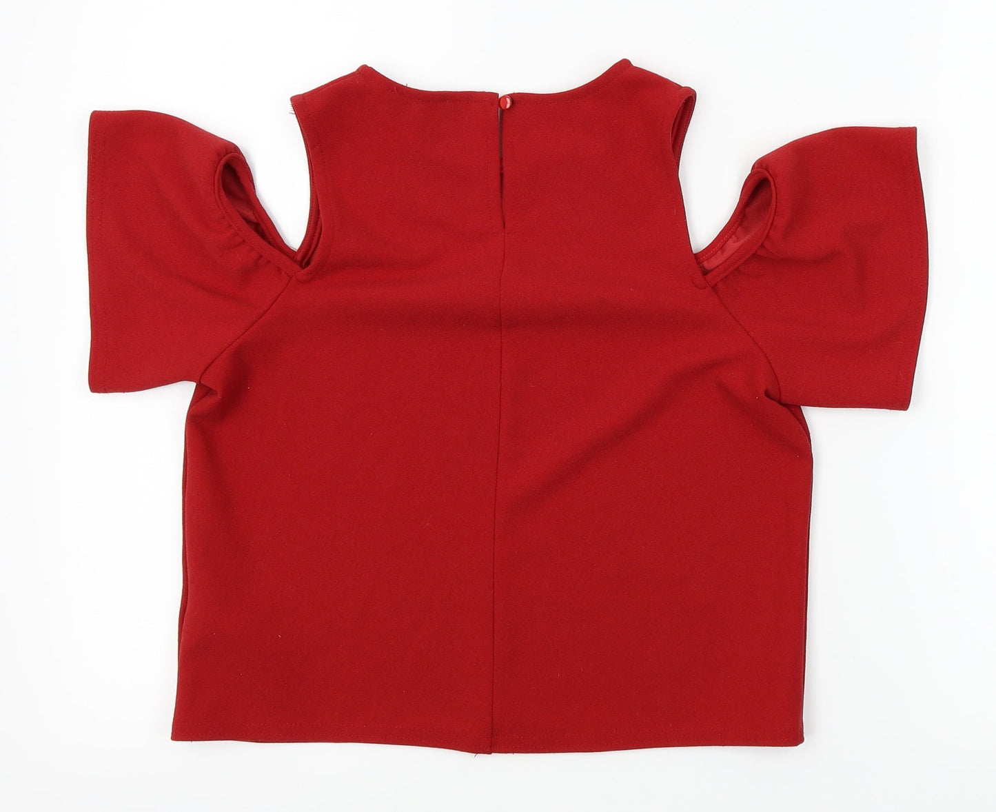 New Look Girls Red   Basic Blouse Size 14-15 Years  - shoulderless