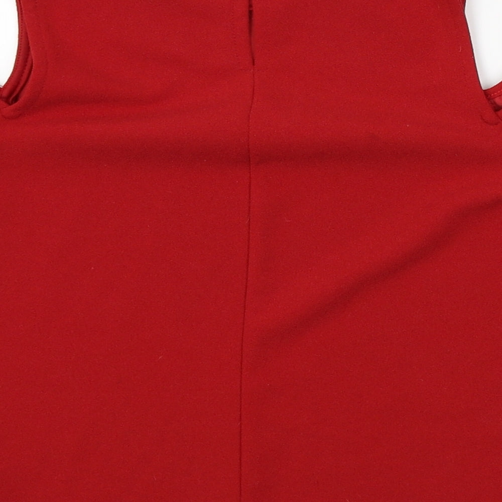 New Look Girls Red   Basic Blouse Size 14-15 Years  - shoulderless