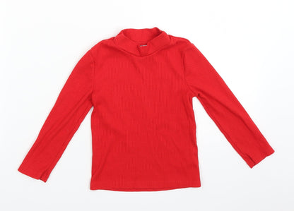 F&F Girls Red   Pullover Jumper Size 2-3 Years