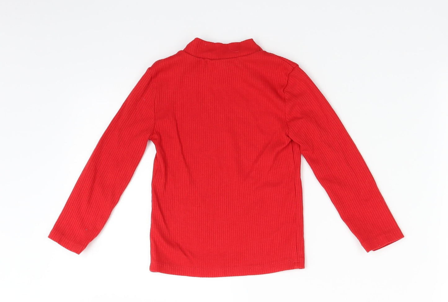 F&F Girls Red   Pullover Jumper Size 2-3 Years
