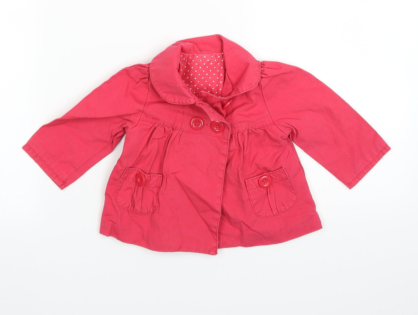 Matalan Girls Pink   Jacket  Size 3-6 Months