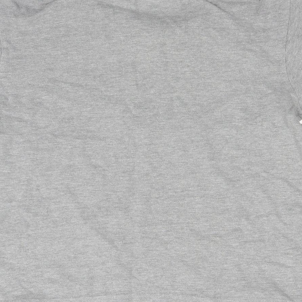 Rebel Boys Grey   Basic Polo Size 12-13 Years