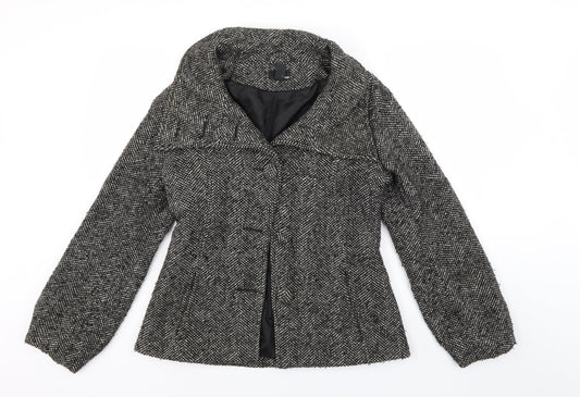 H&M Womens Grey   Jacket  Size 6