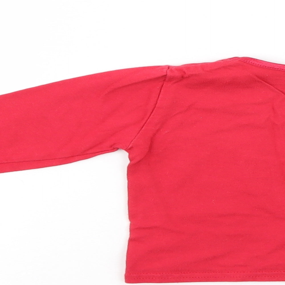 Mothercare Boys Red   Basic Casual Size 12-18 Months