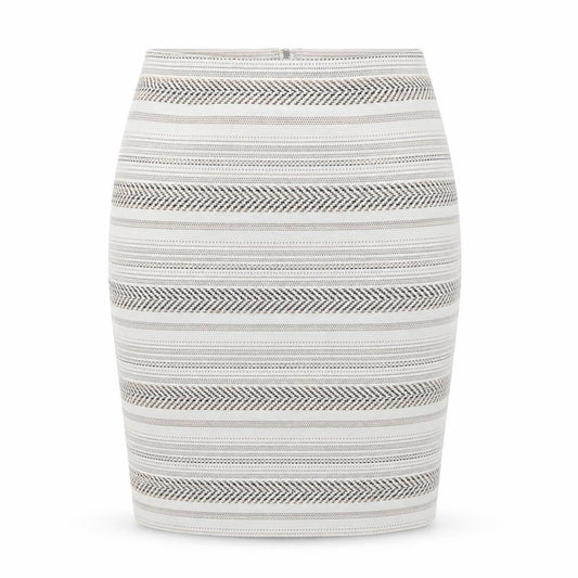 Miss Selfridge Womens Multicoloured Striped  A-Line Skirt Size 10