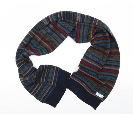C&A Unisex Multicoloured Geometric  Scarf  One Size