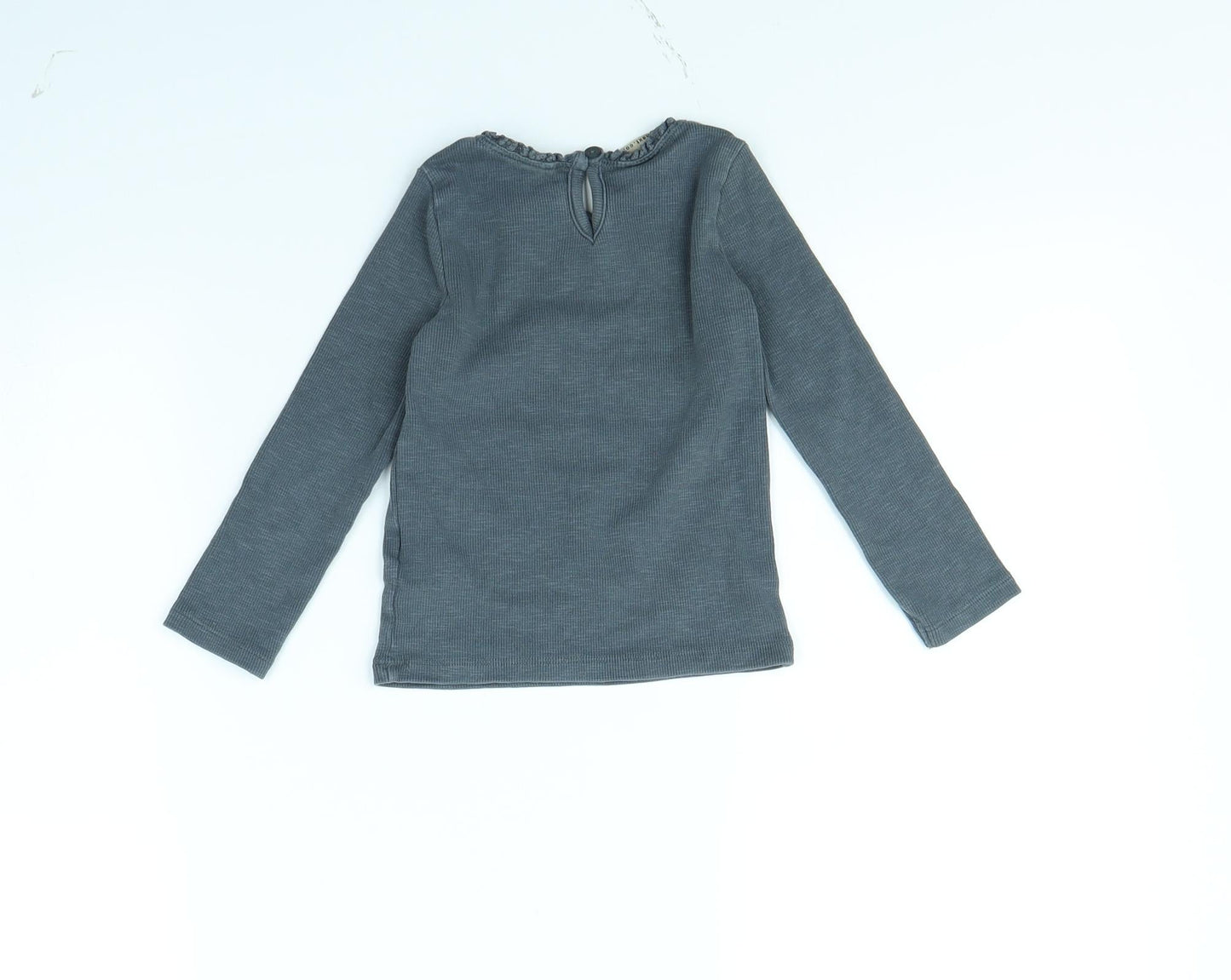 NEXT Girls Grey   Basic T-Shirt Size 2 Years