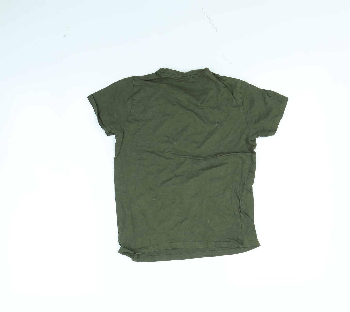 pep&co Boys Green   Basic T-Shirt Size 9 Years