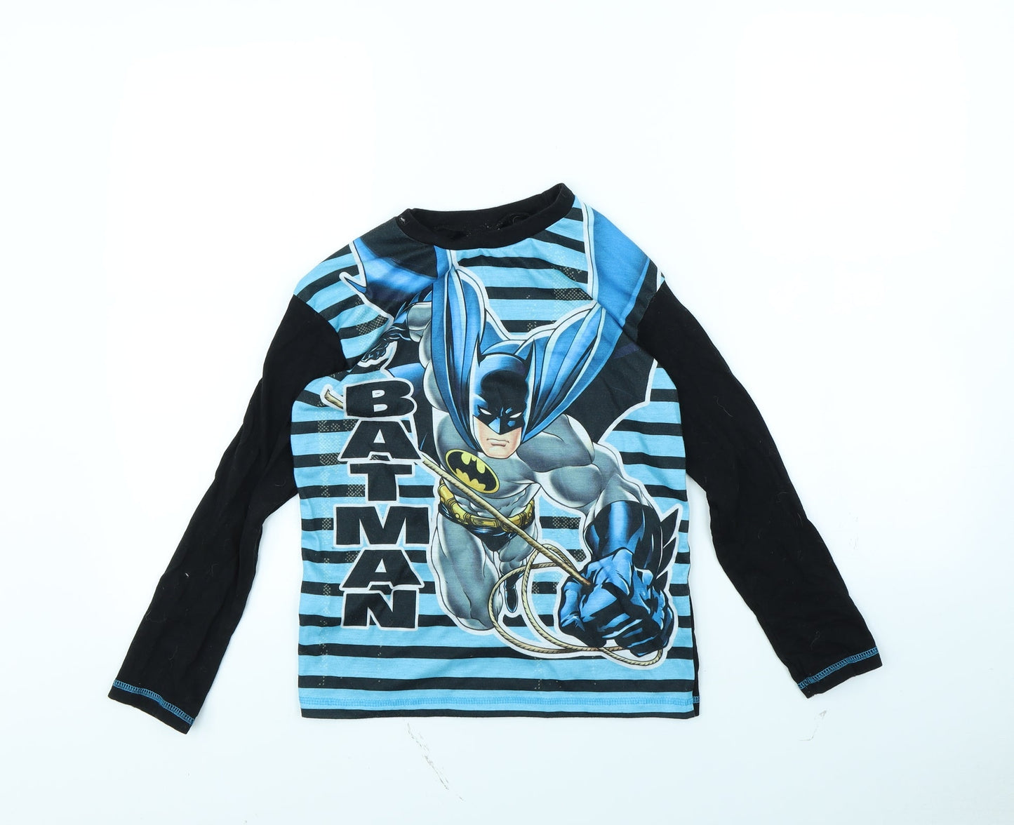 Preworn Boys Black   Basic T-Shirt Size 9 Years  - Batman