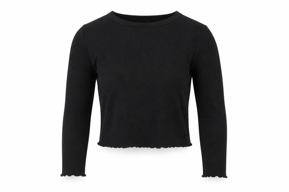 Topshop Womens Black   Basic T-Shirt Size 8