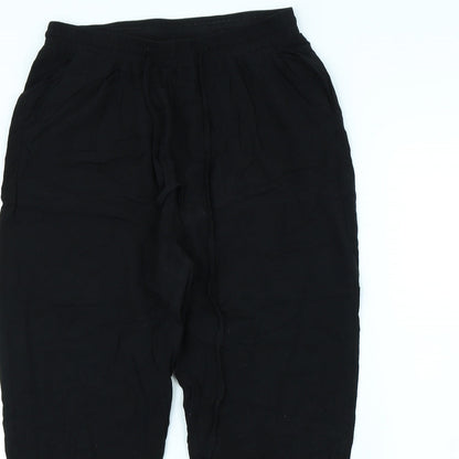 PRETTYLITTLETHING Womens Black   Dress Pants Trousers Size 10 L26 in