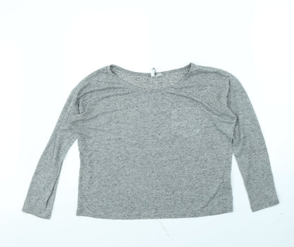 Preloved Divided Womens Grey   Pullover Jumper Size S - Front