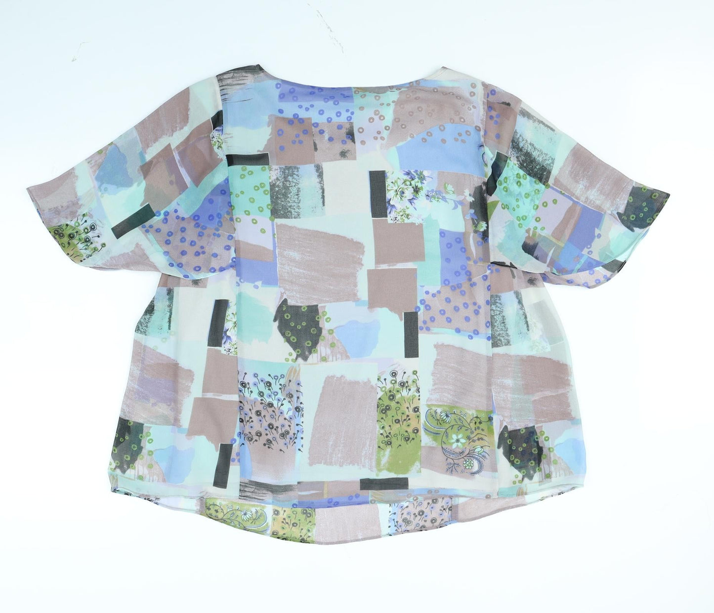 Together Womens Multicoloured   Basic Blouse Size 16