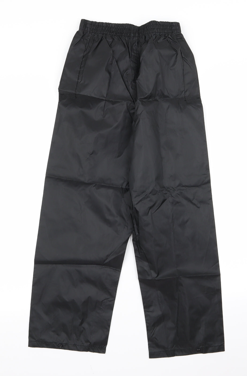 Preworn Womens Black   Trousers  Size 10 L22 in
