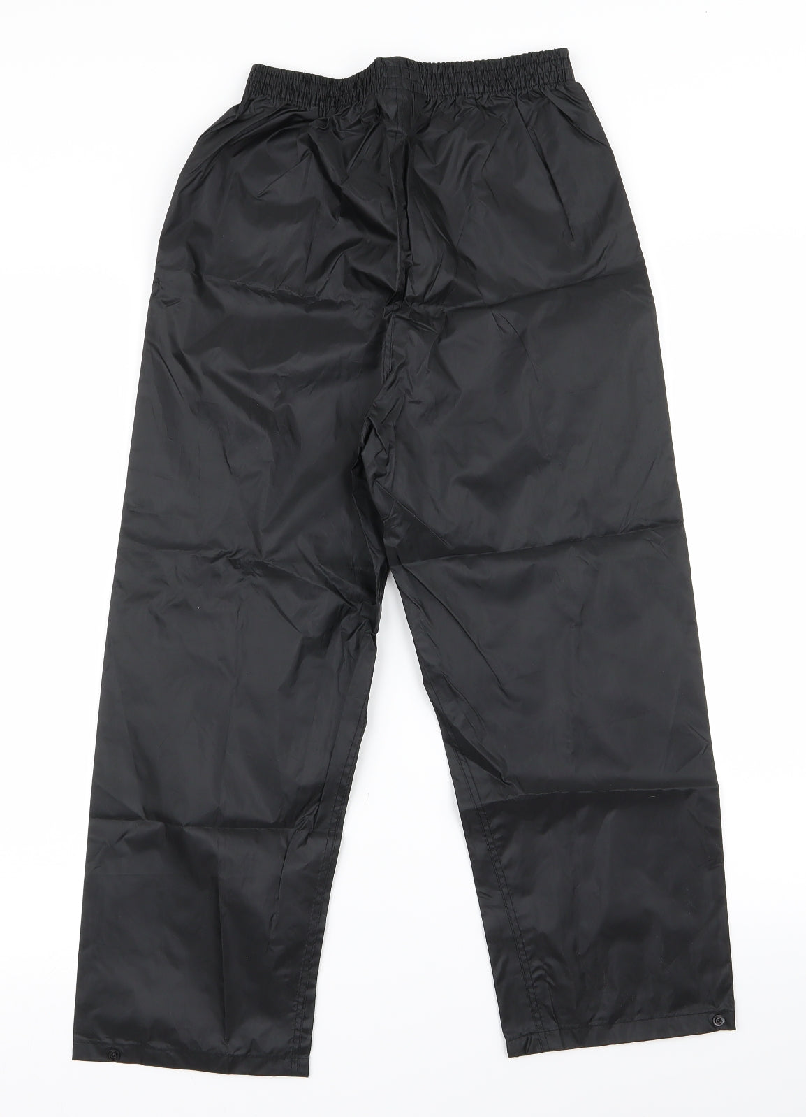 Preworn Womens Black   Trousers  Size 10 L22 in
