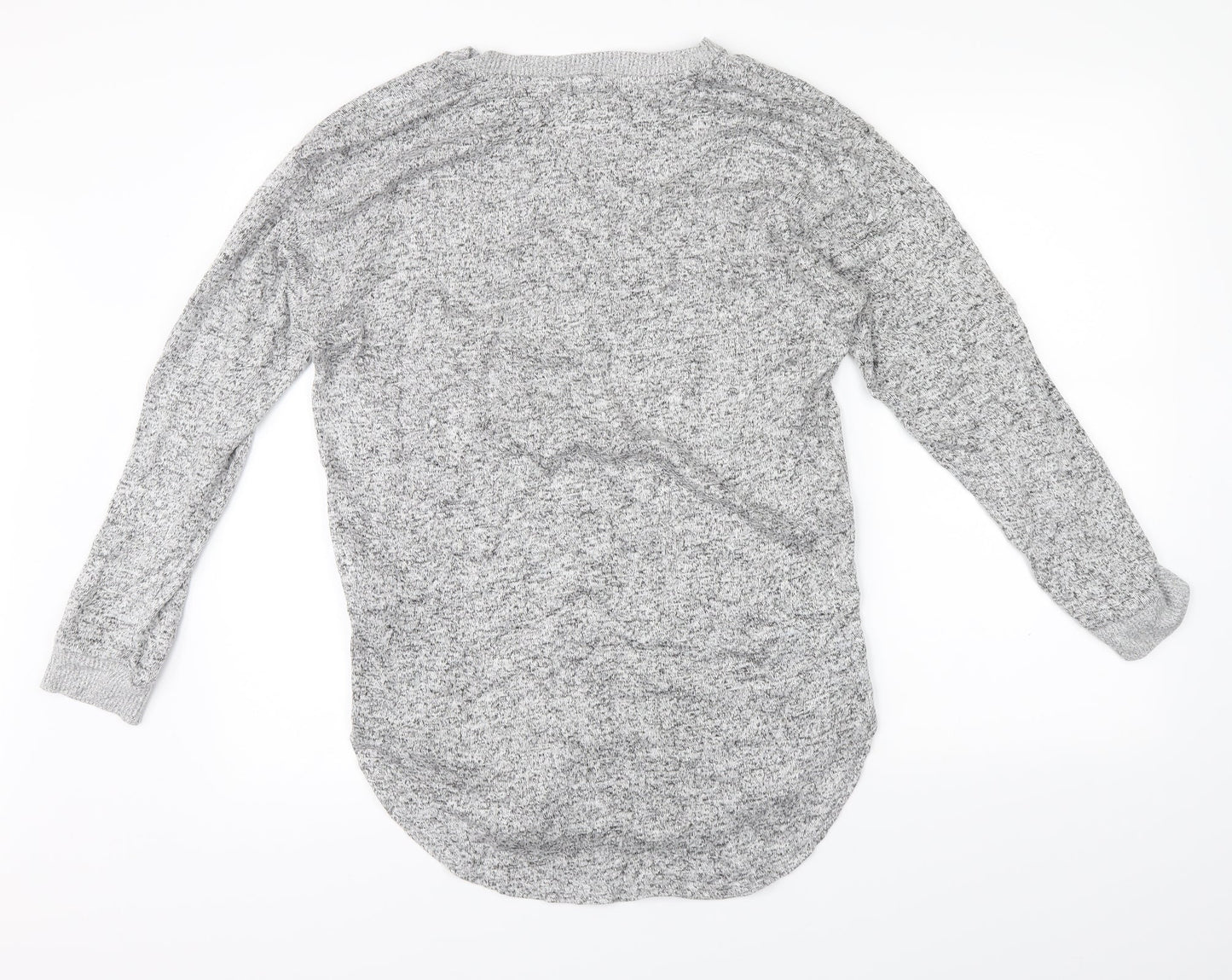NEXT Womens Grey   Henley Jumper Size 10
