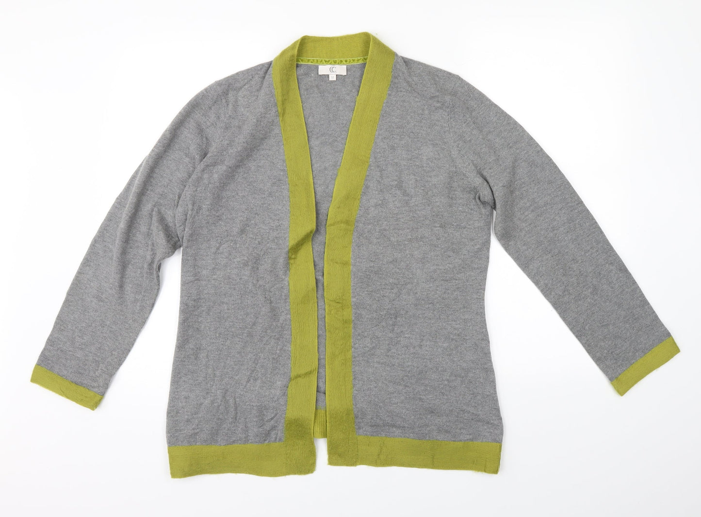 CC Womens Grey   Cardigan Jumper Size M