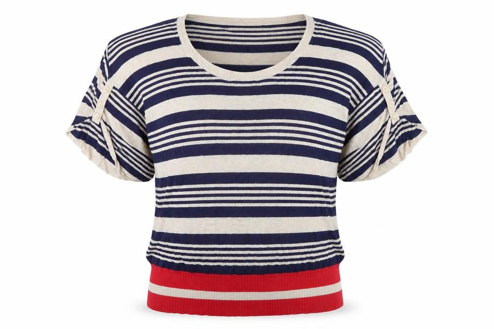 New Look Womens Multicoloured Striped  Pullover Jumper Size 12