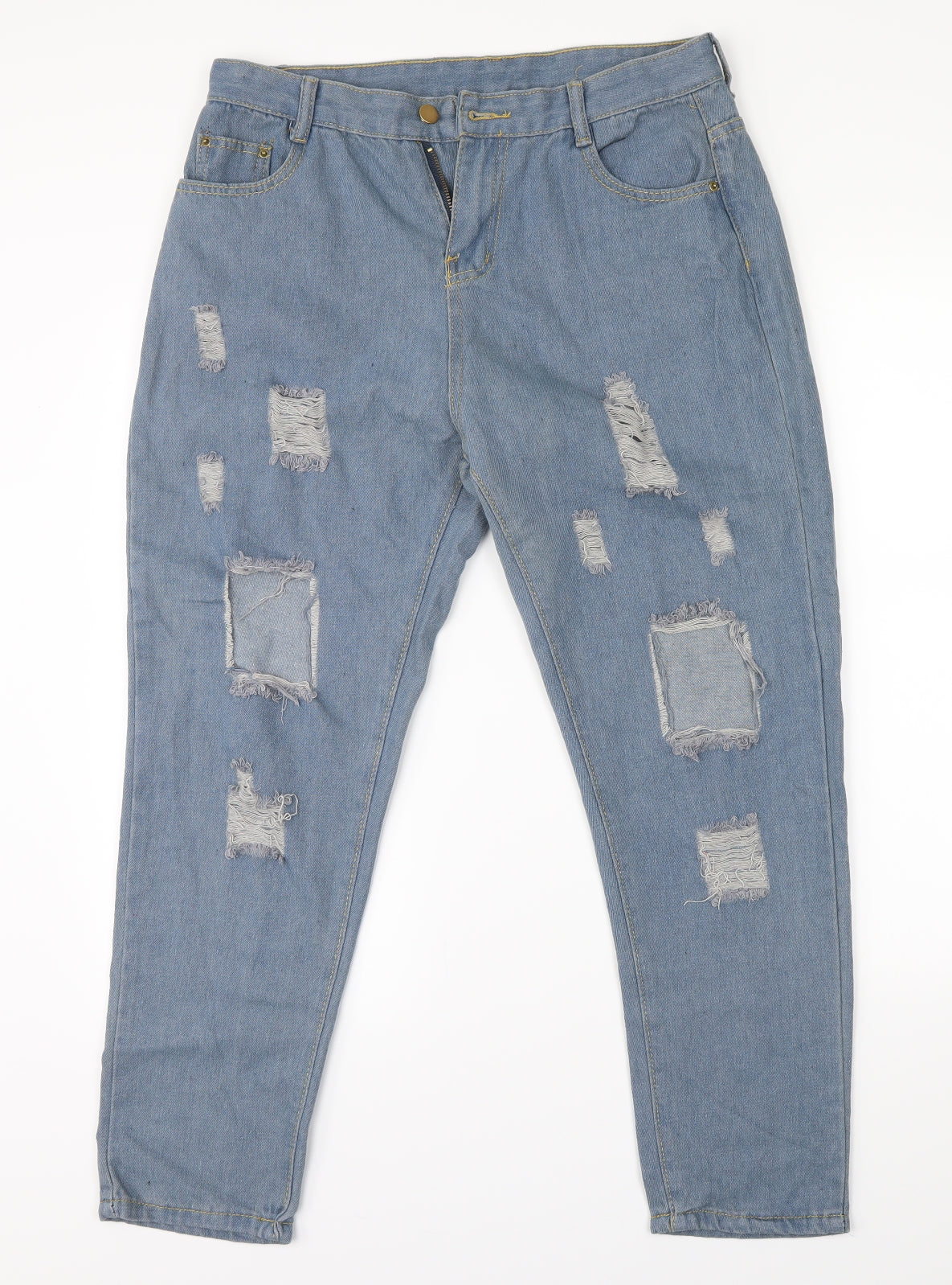 Preworn Mens Blue   Straight Jeans Size 34