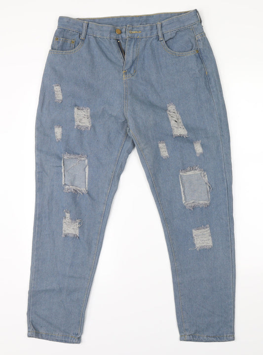 Preworn Mens Blue   Straight Jeans Size 34