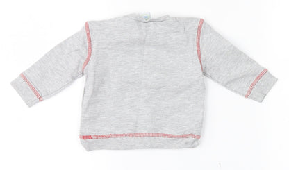 Preloved Disney Baby Baby Grey   Pullover Jumper Size 3-6 Months - Back