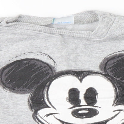 Preloved Disney Baby Baby Grey   Pullover Jumper Size 3-6 Months - Detail