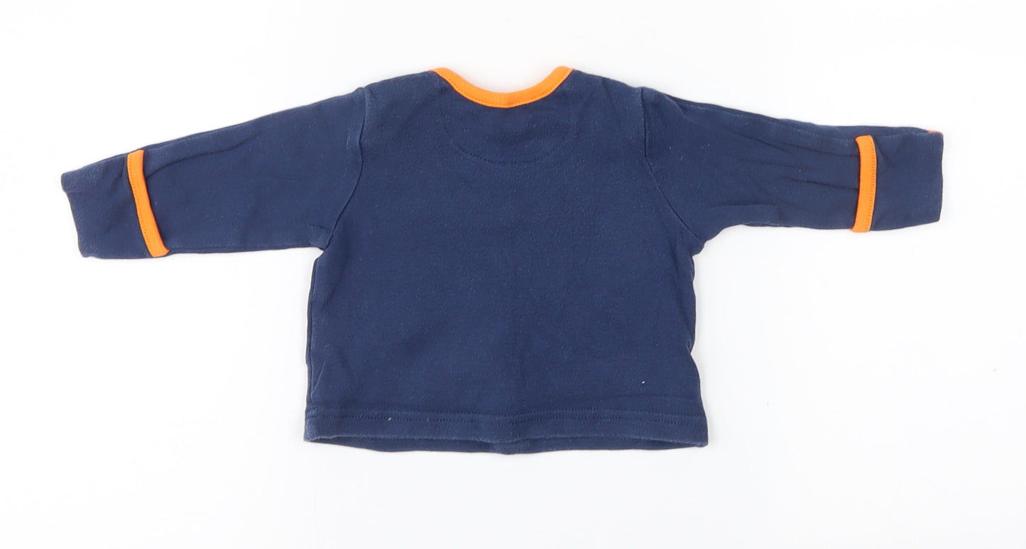 Disney Baby Blue   Basic T-Shirt Size 0-3 Months  - Tigger