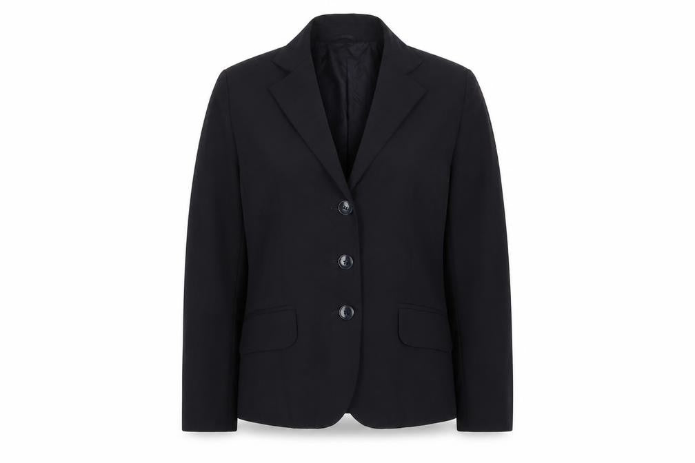 LUCIA Womens Blue   Jacket Suit Jacket Size 12