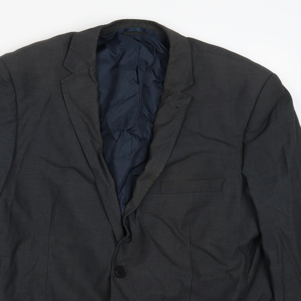 George Mens Grey   Jacket Suit Jacket Size 40