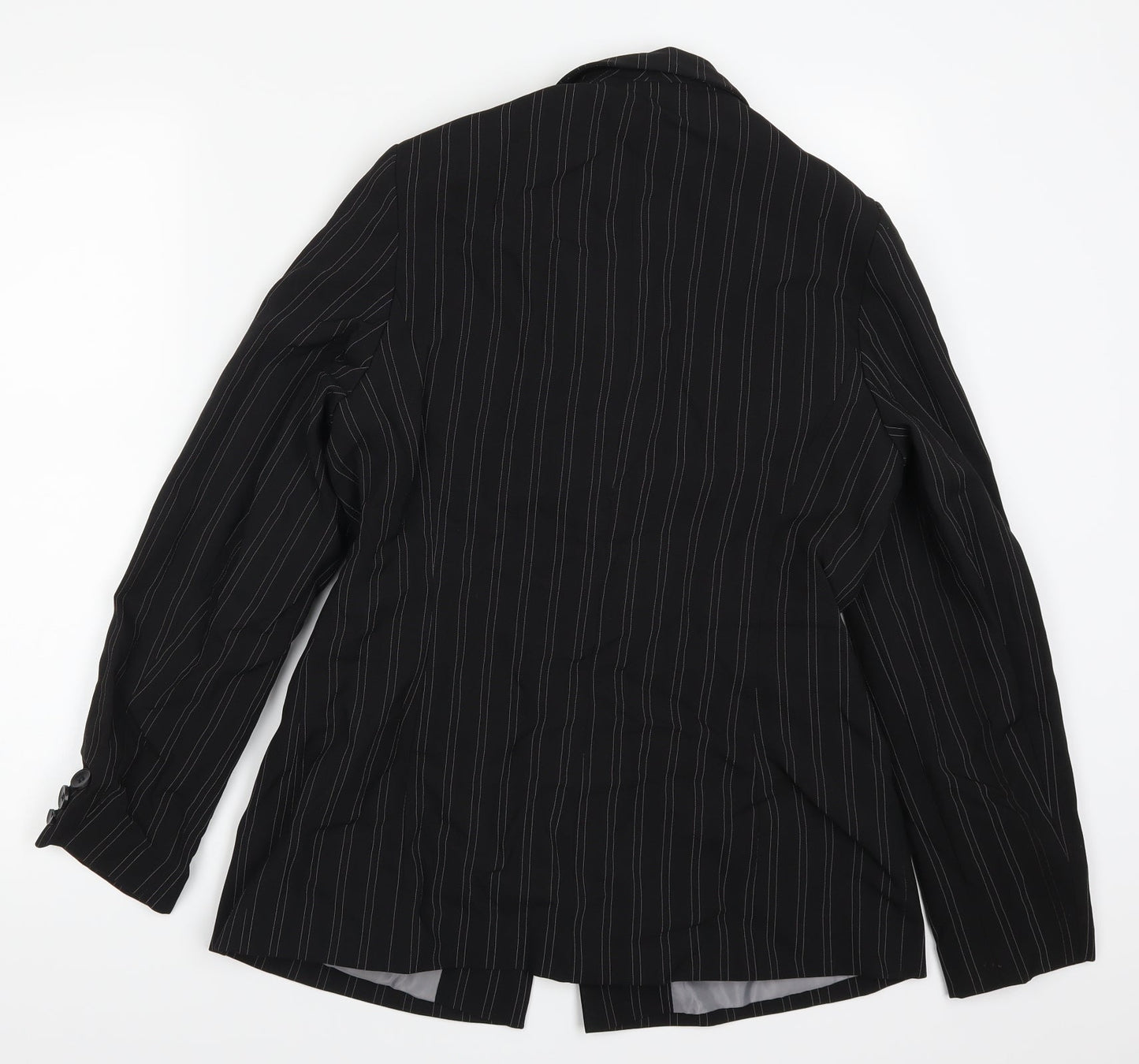 Preworn Womens Black   Jacket Suit Jacket Size 12