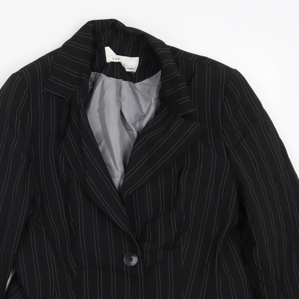 Preworn Womens Black   Jacket Suit Jacket Size 12