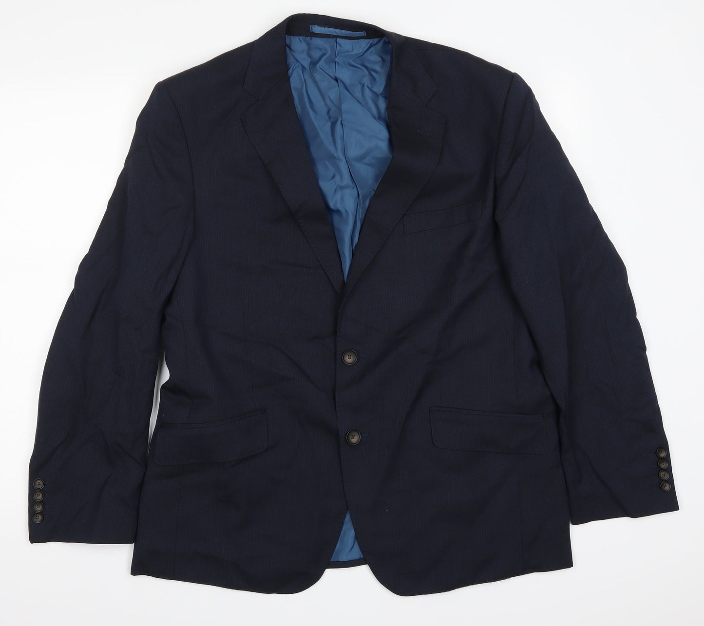 Marks and Spencer Mens Blue   Jacket Suit Jacket Size 42