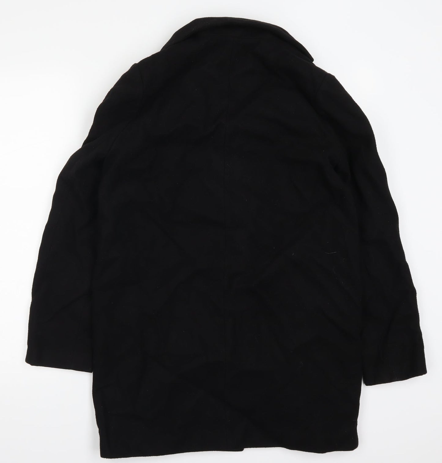 Atmosphere Womens Black   Overcoat Coat Size 8