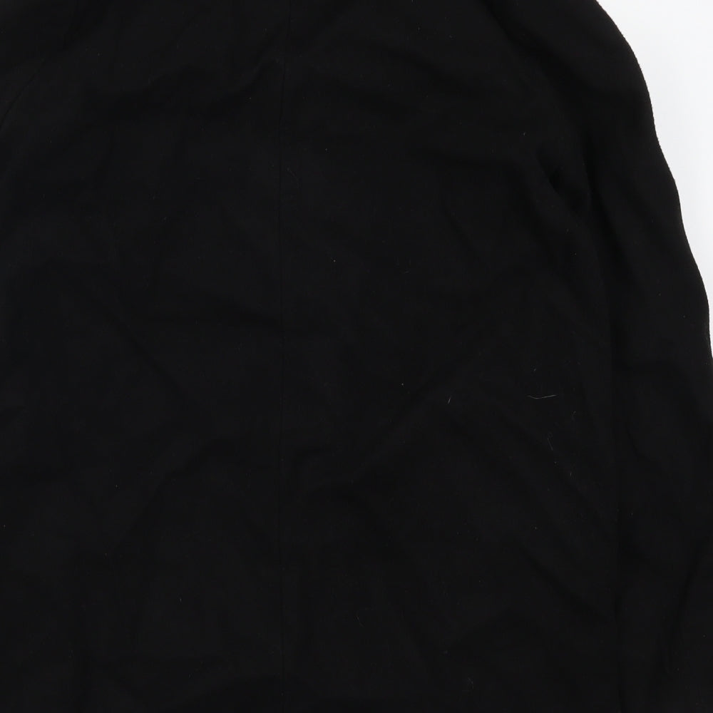 Atmosphere Womens Black   Overcoat Coat Size 8