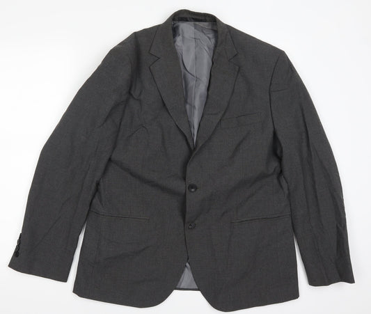 Marks and Spencer Mens Grey   Jacket Suit Jacket Size 40