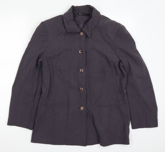BHS Womens Purple   Jacket Suit Jacket Size 14