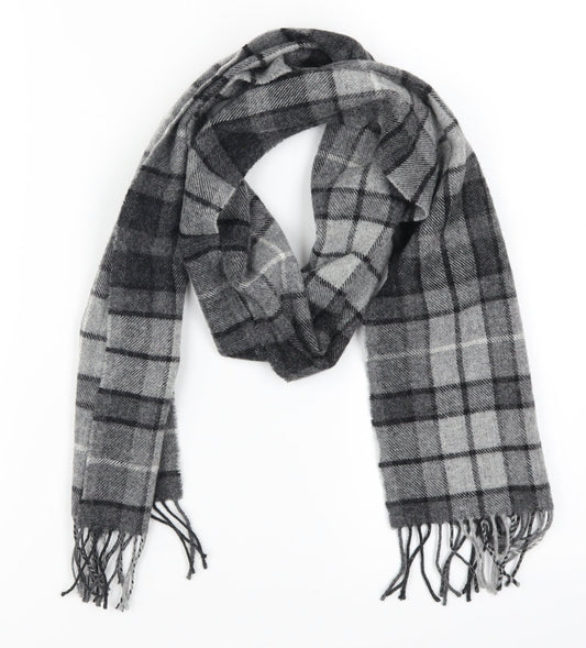 Preworn Womens Grey Check   Scarf