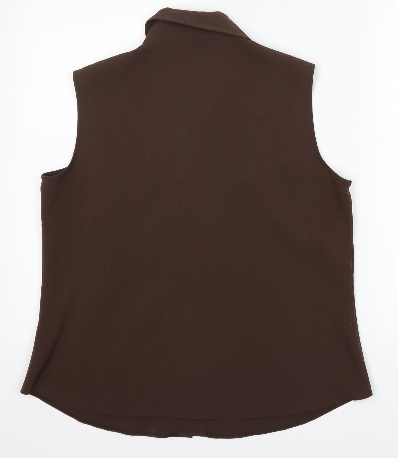 BHS Womens Brown   Basic Button-Up Size 16