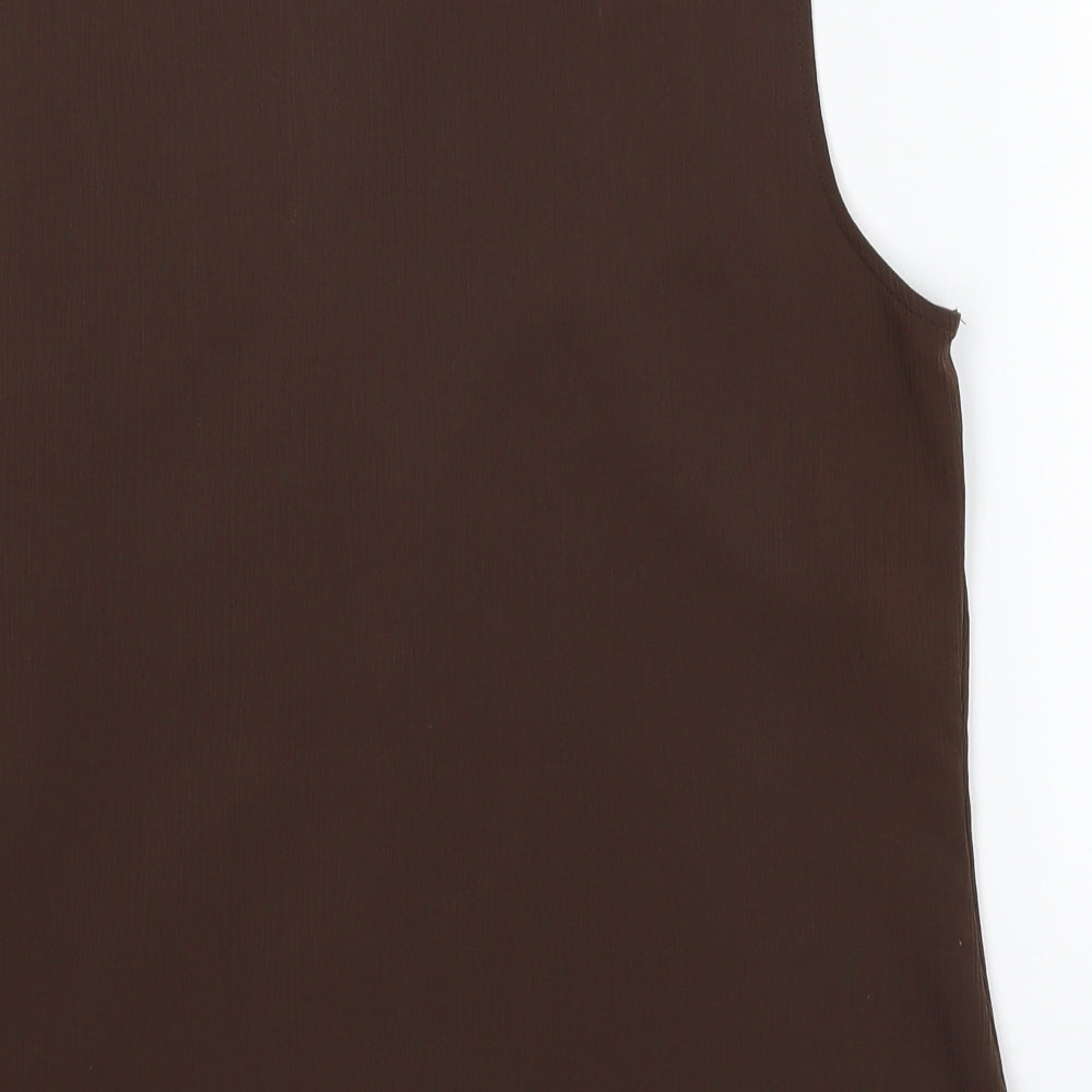 BHS Womens Brown   Basic Button-Up Size 16