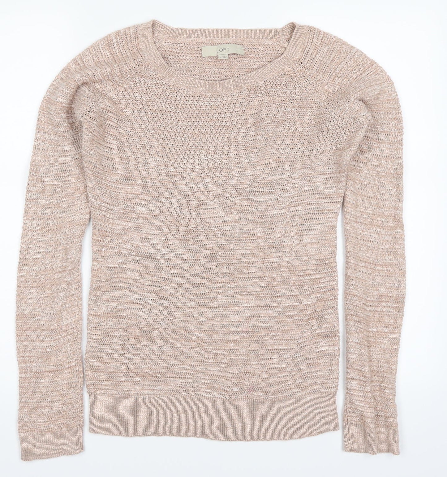 LOFT Womens Pink   Pullover Jumper Size M
