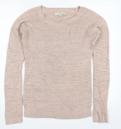 LOFT Womens Pink   Pullover Jumper Size M