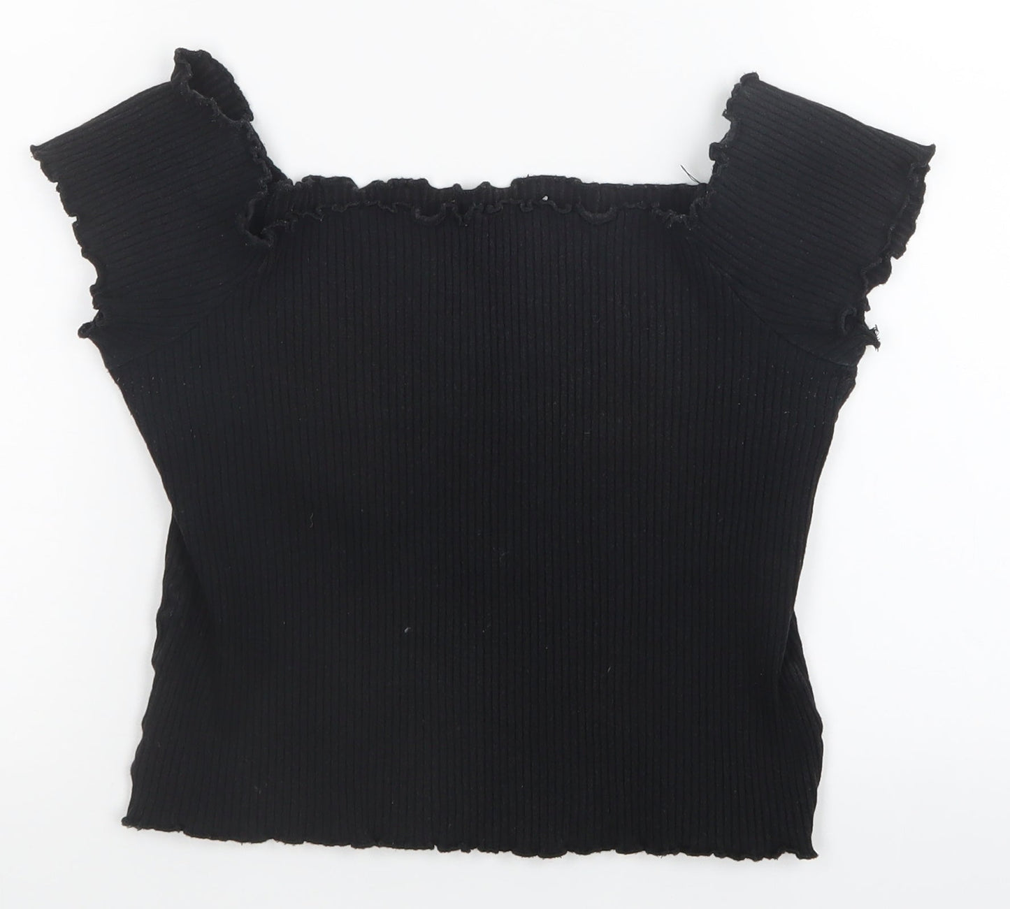 Preworn Womens Black   Basic T-Shirt Size S