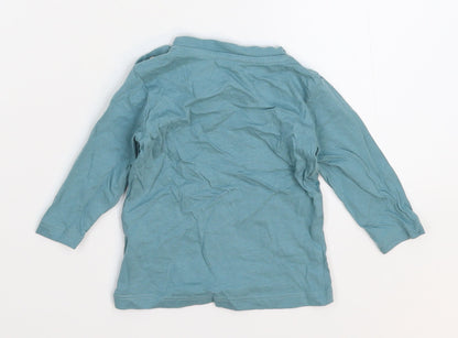 Marks & Spencer Baby Blue   Basic T-Shirt Size 3-6 Months