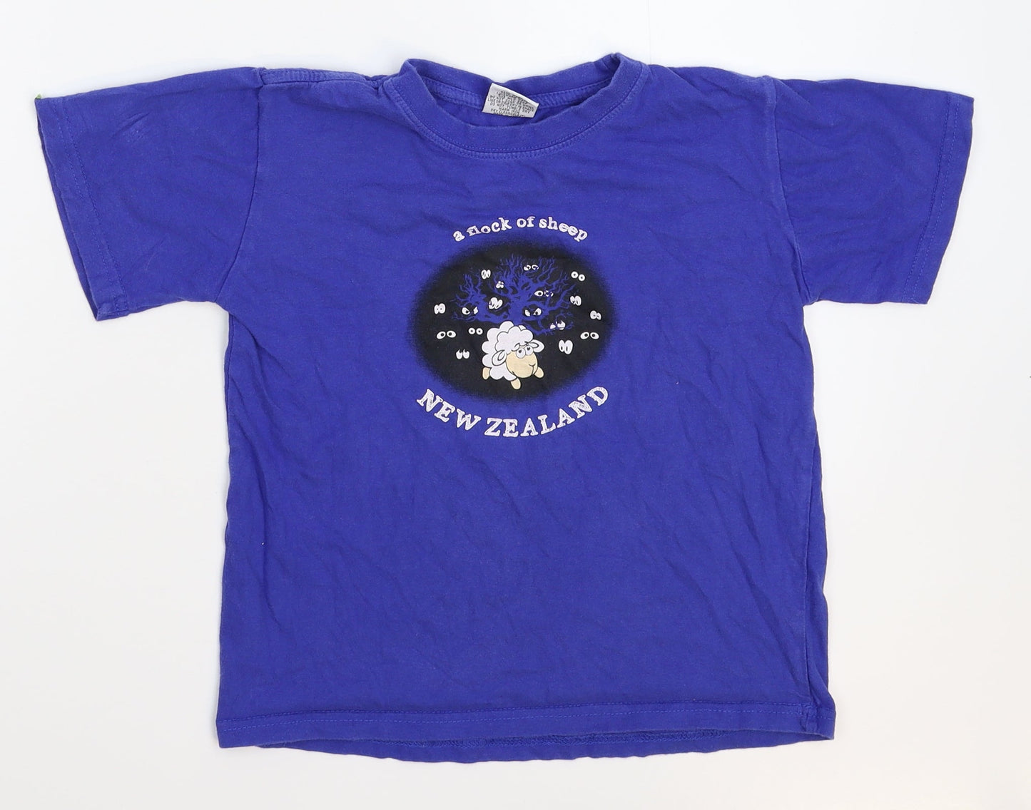 Preworn Boys Blue   Basic T-Shirt Size S
