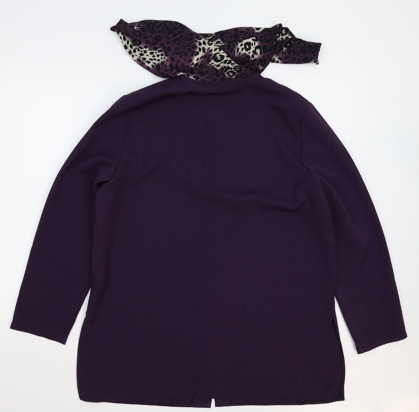 Bonmarché Womens Purple   Jacket Blazer Size 16