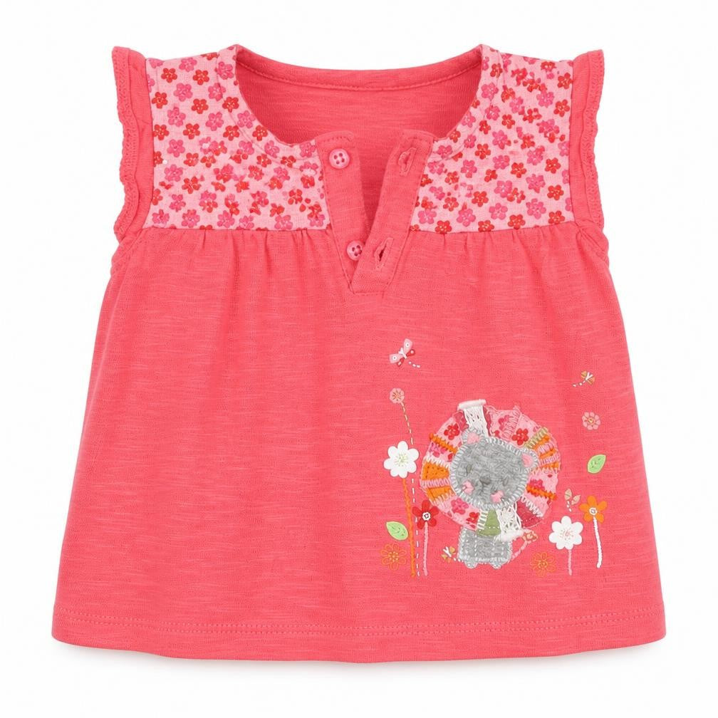 TU Girls Pink   Basic T-Shirt Size 3-6 Months