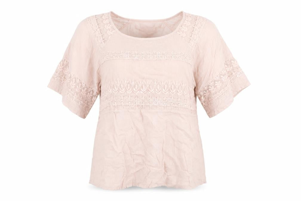 VILA Womens Orange   Tunic Blouse Size M