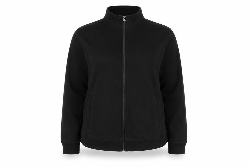 Bonmarché Womens Black Full Zip Jumper Size M